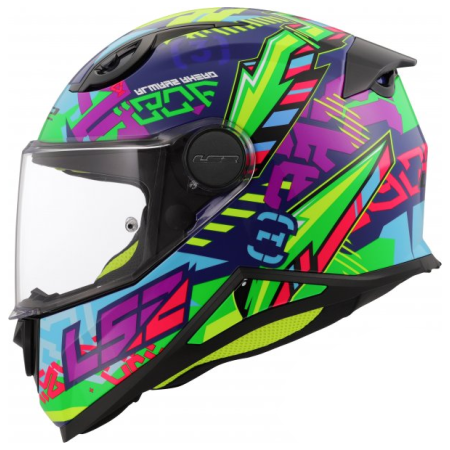Kask motocyklowy dziecięcy LS2 FF812 Kid Svent Green